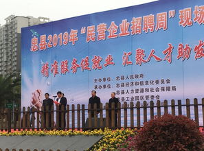 忠縣舉辦2019年民營企業招聘周活動